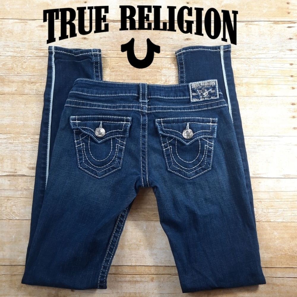 True Religion Julie Big T Size 27 Jeans